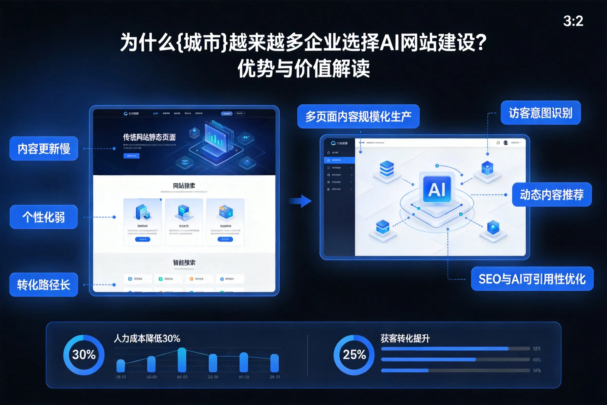 为什么永州越来越多企业选择AI网站建设?优势与价值解读
