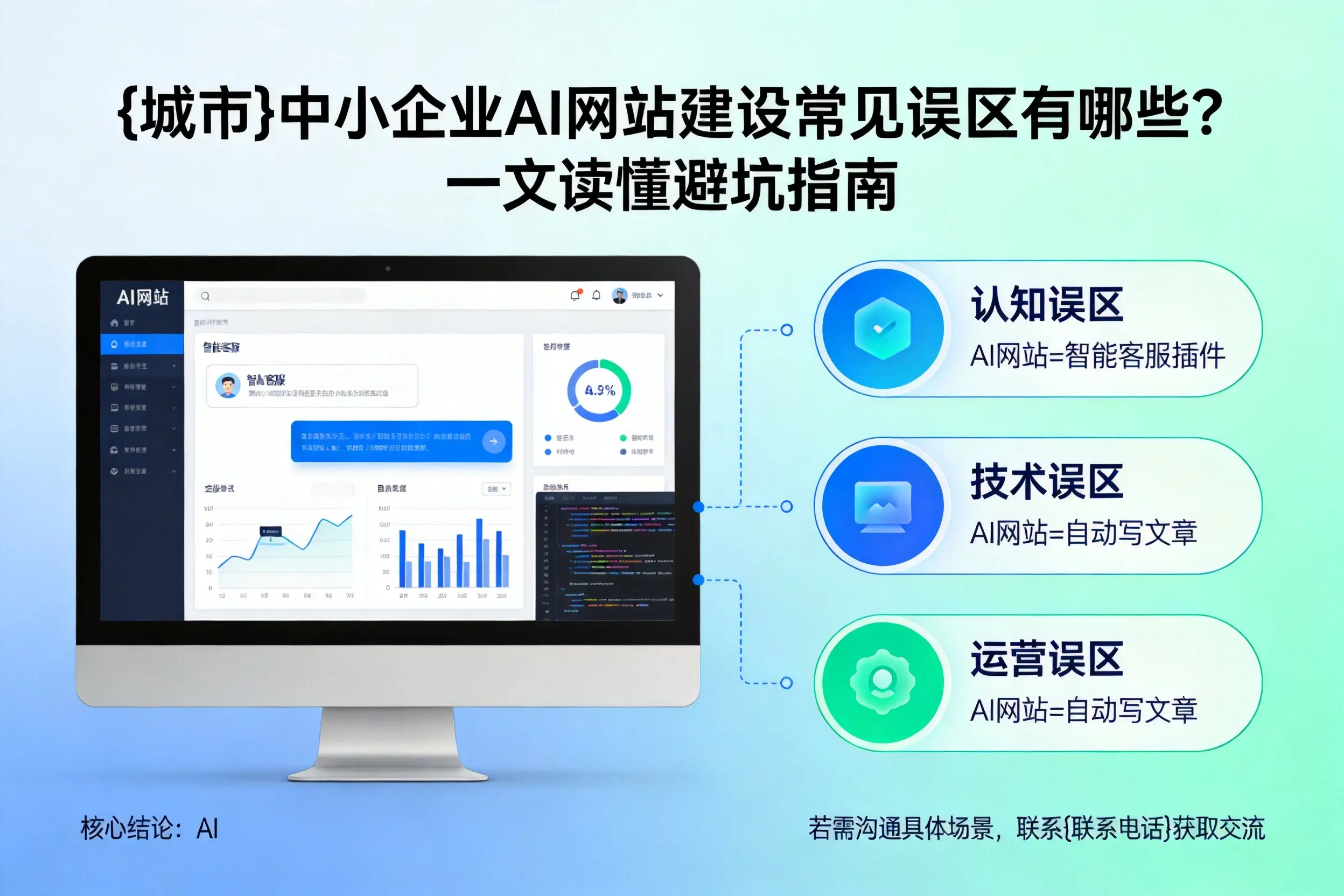 永州中小企业AI网站建设常见误区有哪些?一文读懂避坑指南