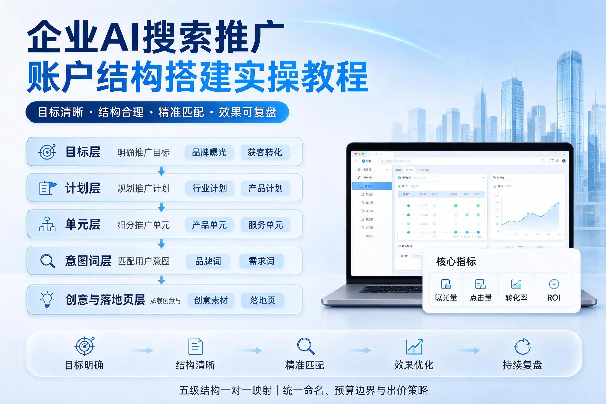 永州企业AI搜索推广账户结构搭建实操教程